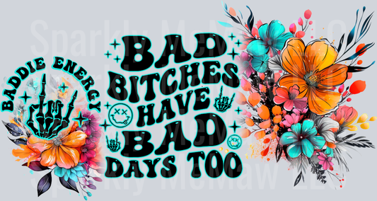 Bad Bitches 16 oz UV DTF Wrap