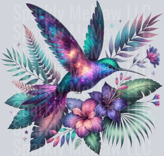61 Hummingbird Clip Art UV DTF Decal