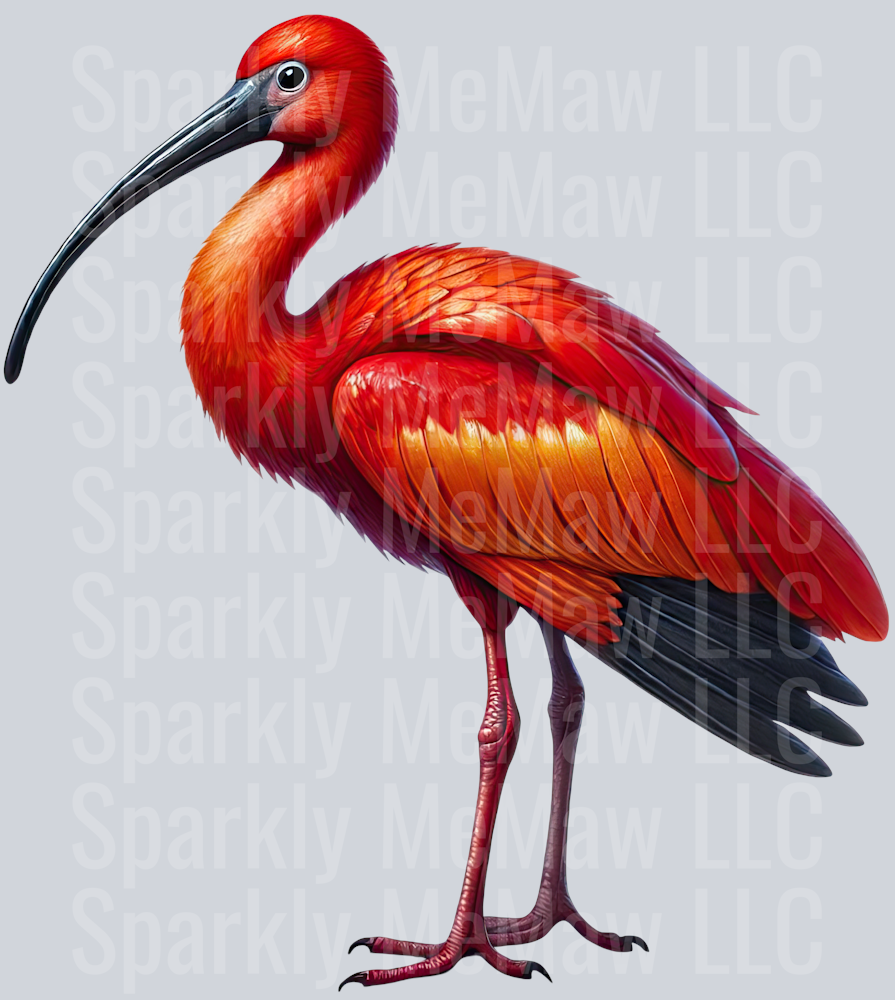 4 Exotic Animals UV DTF clipart Decal