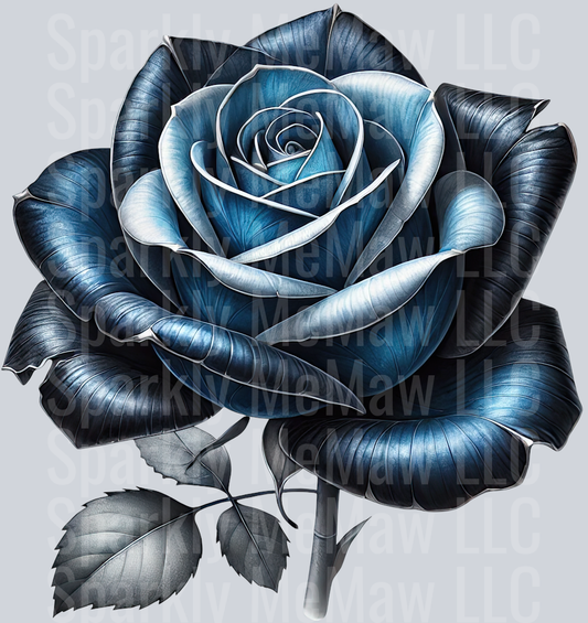 Fantasy Rose 2 UV DTF Decal