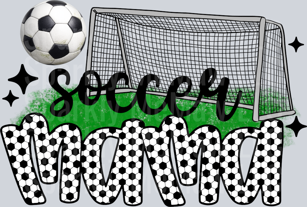 Soccer mama DTF Transfer (fabrics)