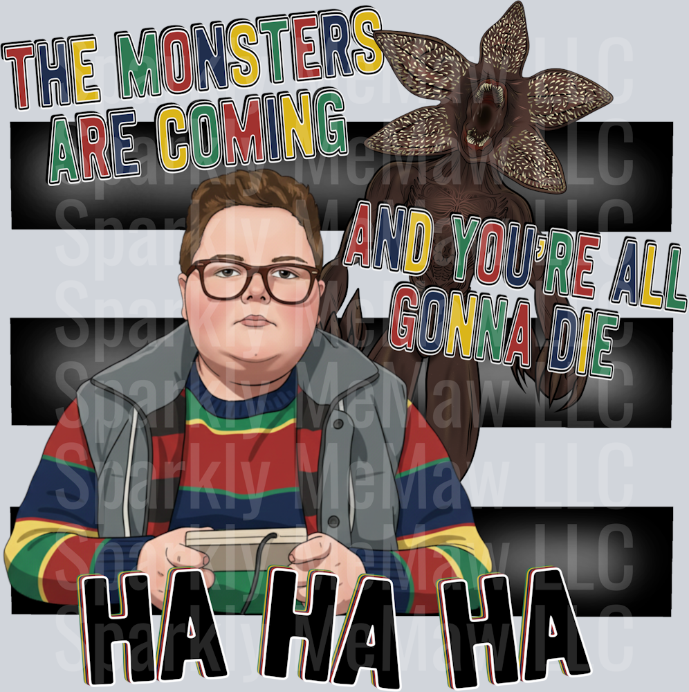 Monsters DTF Transfer