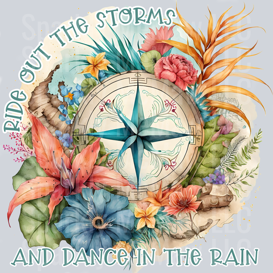 Ride out the storms UV DTF Decal