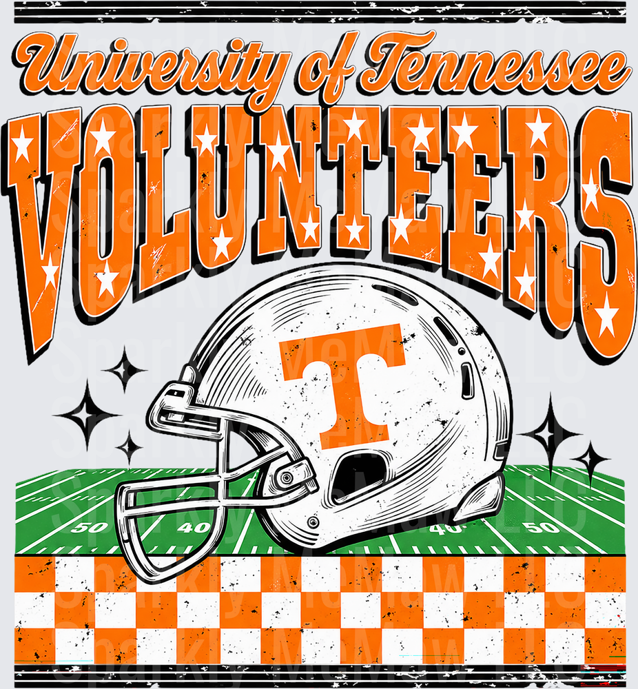 University of Tennessee Volunteers UV DTF Decal
