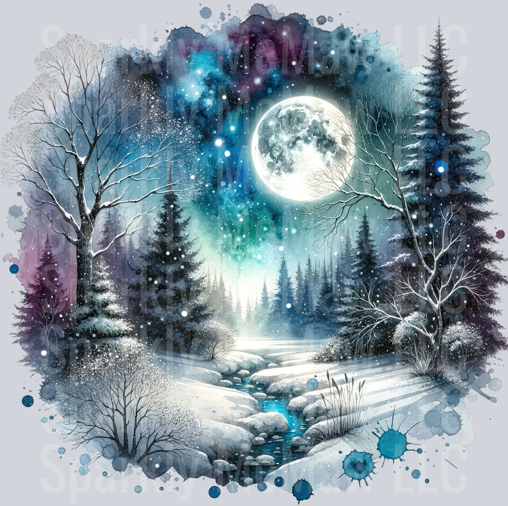 5 Magic Forest Clip Art Decal