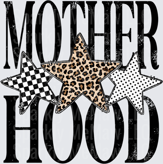 Motherhood Stars UV DTF Decal