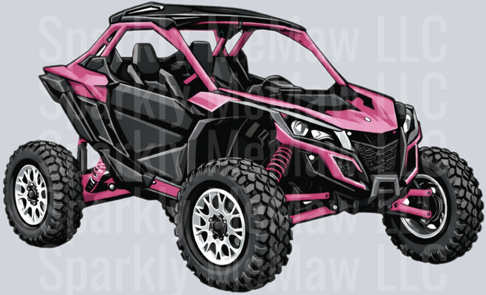 SXS UV DTF Decal