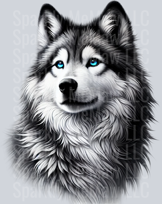 wolf 10 Clip Art UV DTF Decal