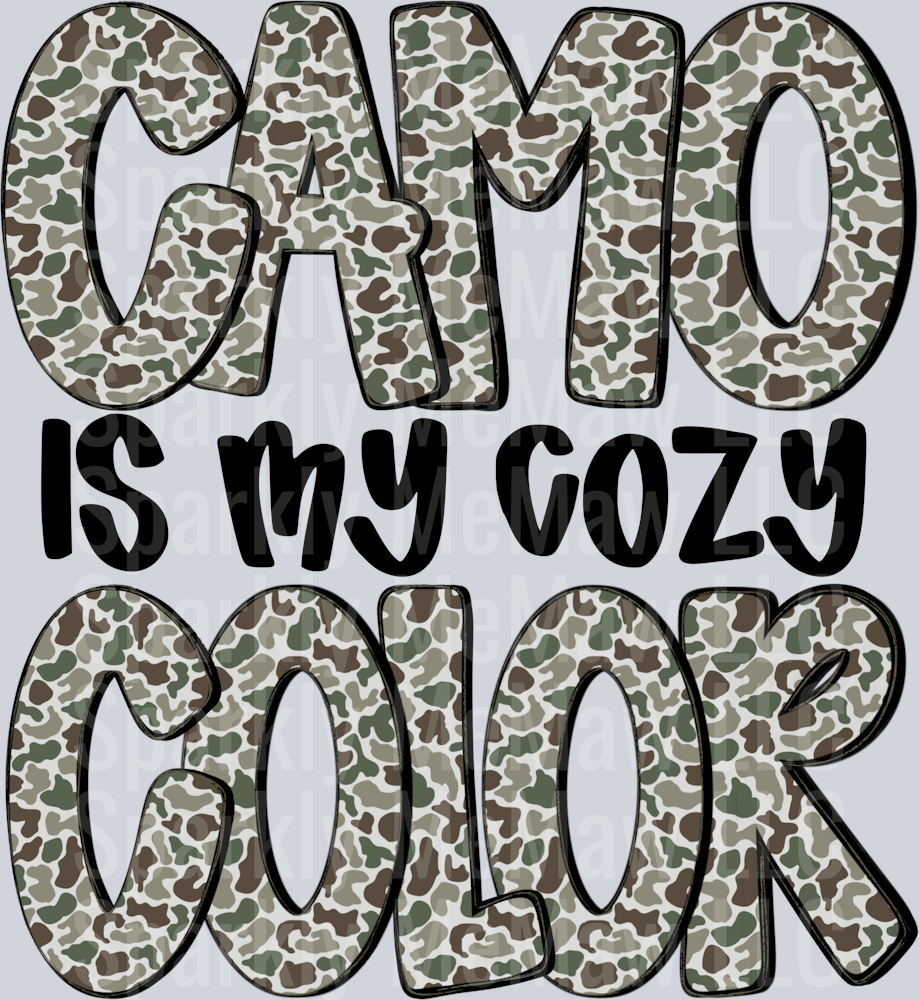 CamoismyCozyColor (1) UV DTF Decal