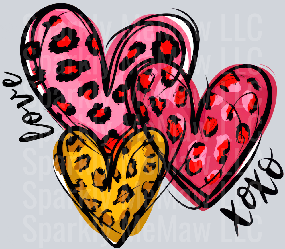 xoxoxoLove UV DTF Decal