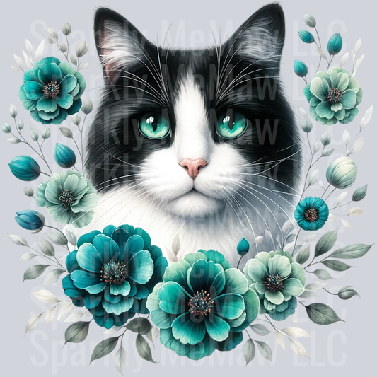 cat 7 Clip Art UV DTF Decal