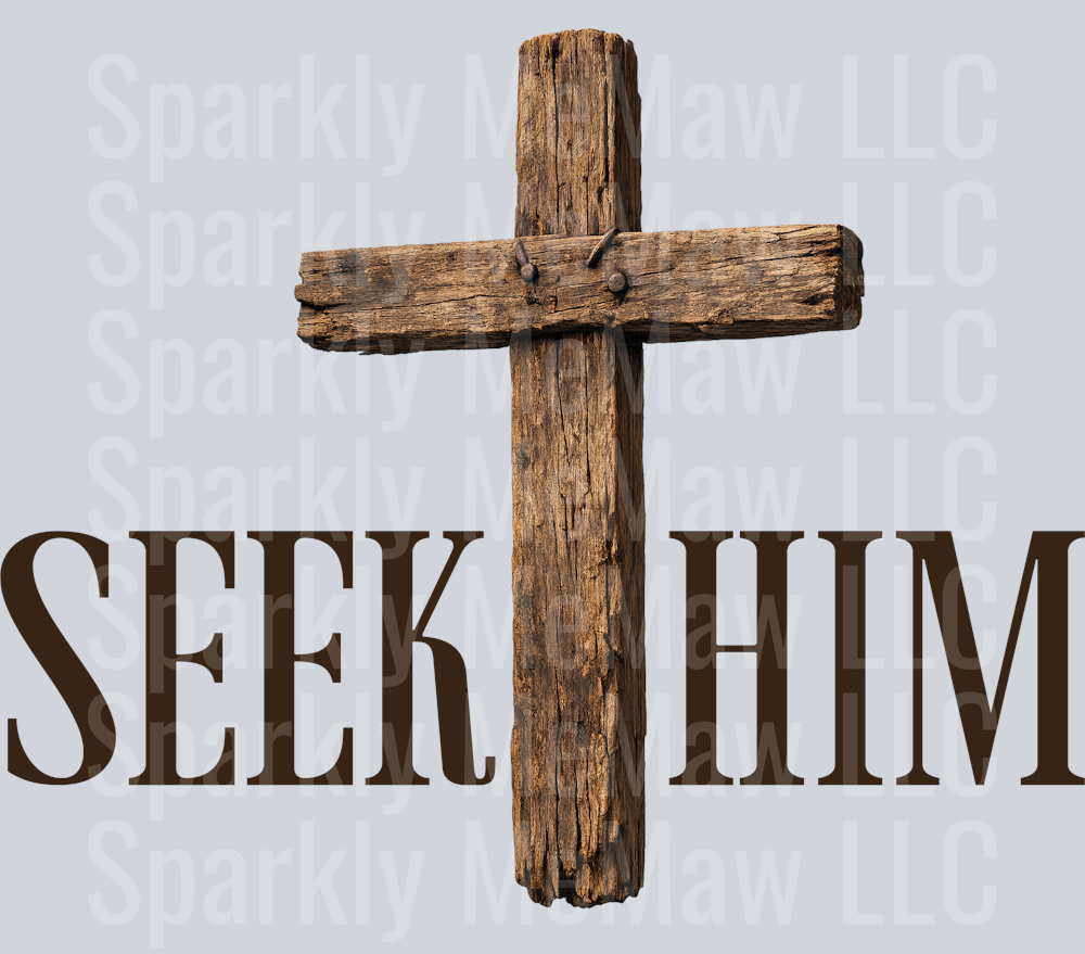seek him front DTF Transfer (Fabrics)