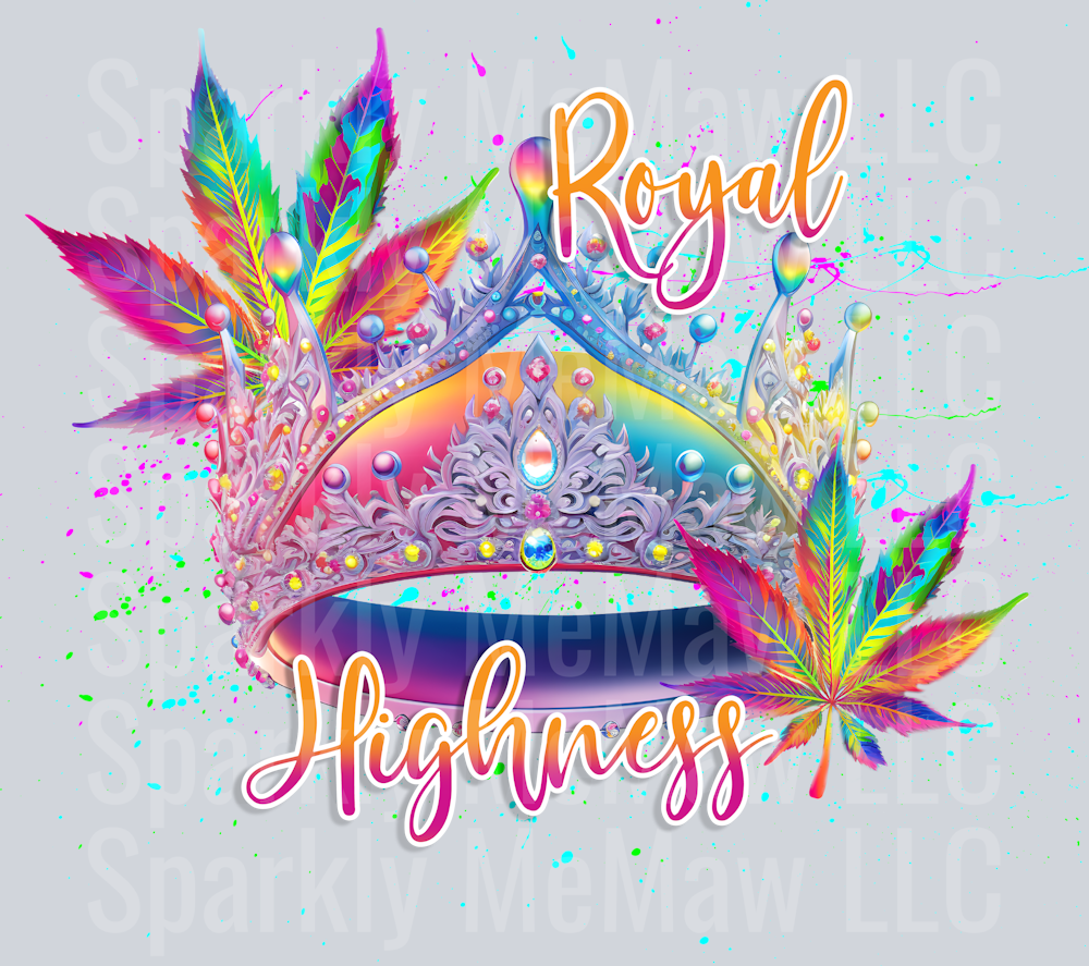 royal highness-01 UV DTF Decal