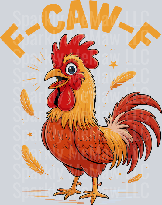 F-Caw-F UV DTF Decal Version 8