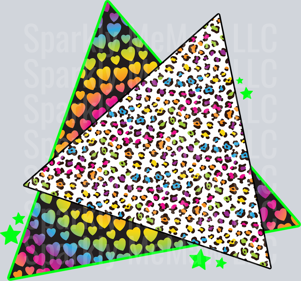 LF Vintage Shapes UV DTF Decal