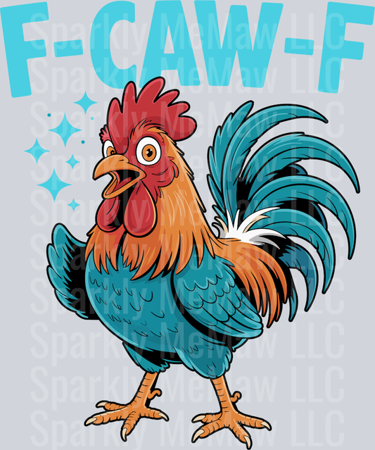 F-Caw-F UV DTF Decal Version 4
