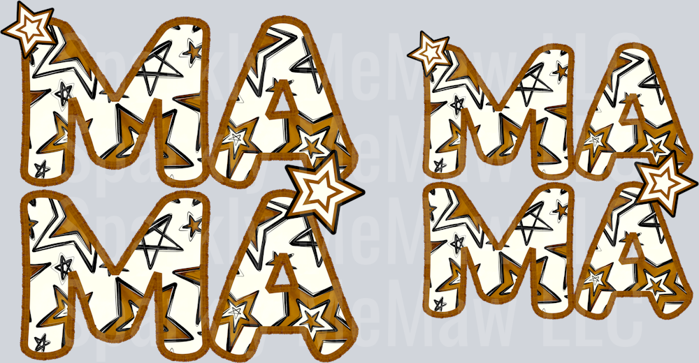Mama 5 Decal Set 5 and 4 inch