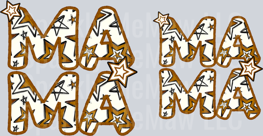 Mama 5 Decal Set 5 and 4 inch