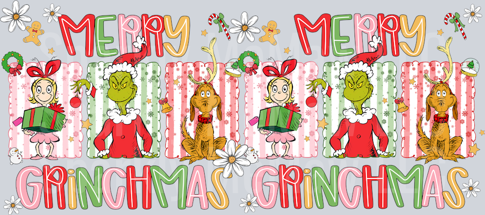 Merry GMas 16 oz UV DTF Wrap