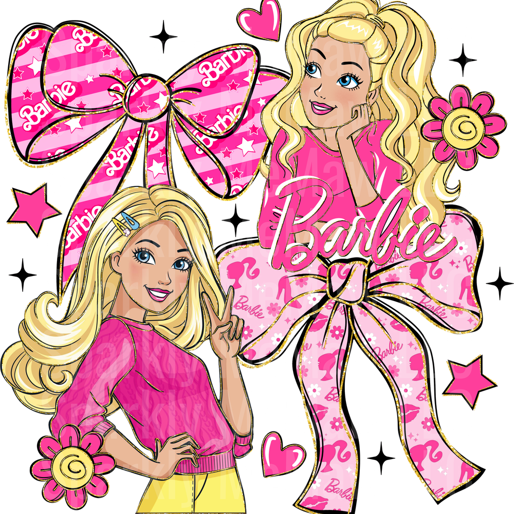 Barbie Coquette UV DTF Decal