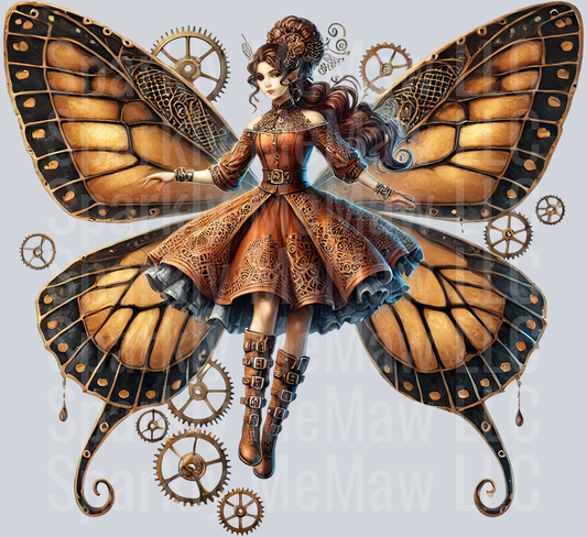 Fairy  SteamPunk UV DTF Decal 16