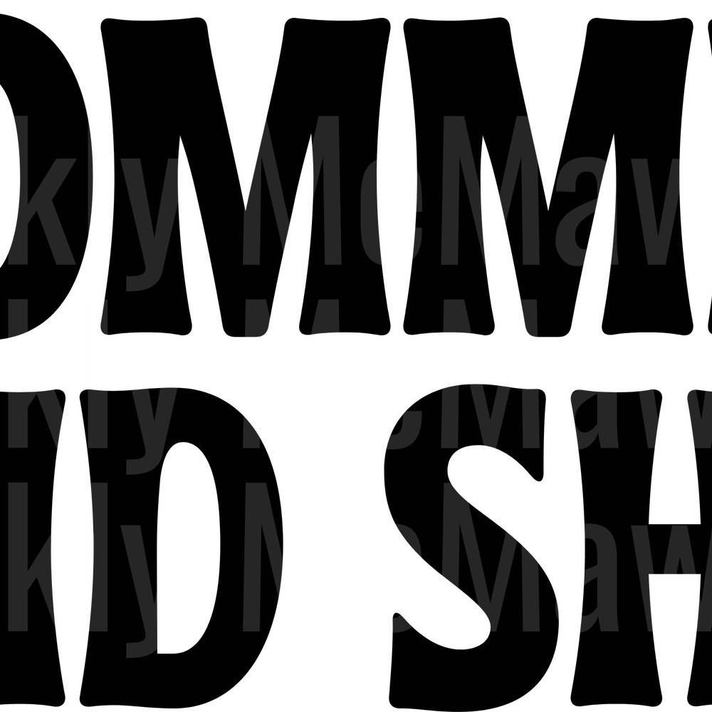 MOMMIN UV DTF Decal