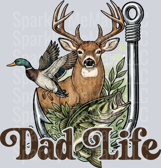 DAD Life DTF Transfer (Fabrics)