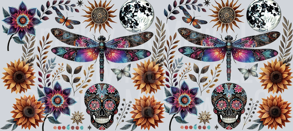 16 oz Uv DTF Wrap 174