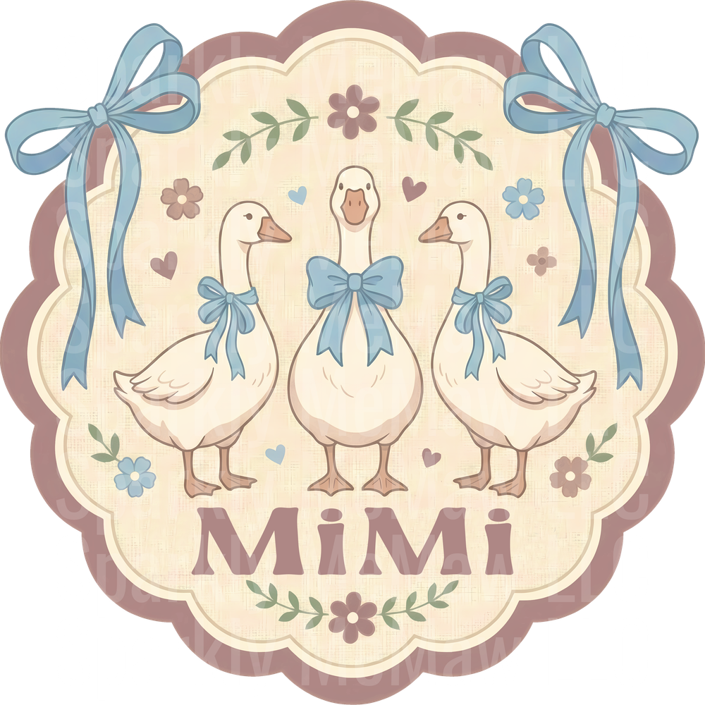 Mimi Goose UV DTF Decal