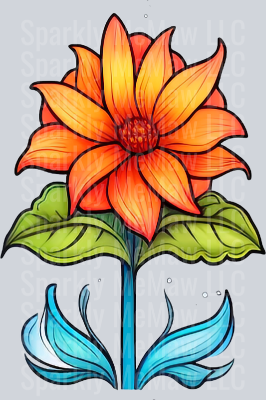 CowGirl UV DTF Clip Art Decal 15