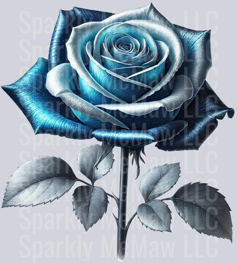 Fantasy Rose 6 UV DTF Decal
