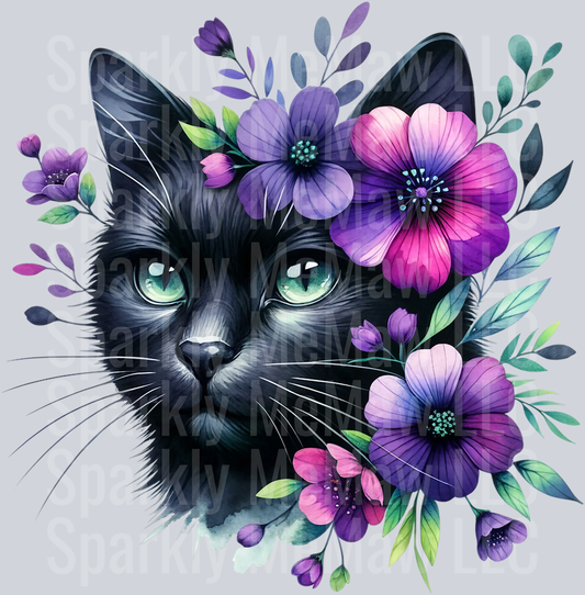 cat 25 Clip Art UV DTF Decal