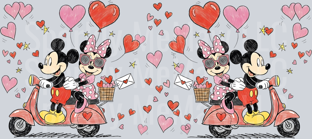Valentine 16 oz UV DTF Wrap 57