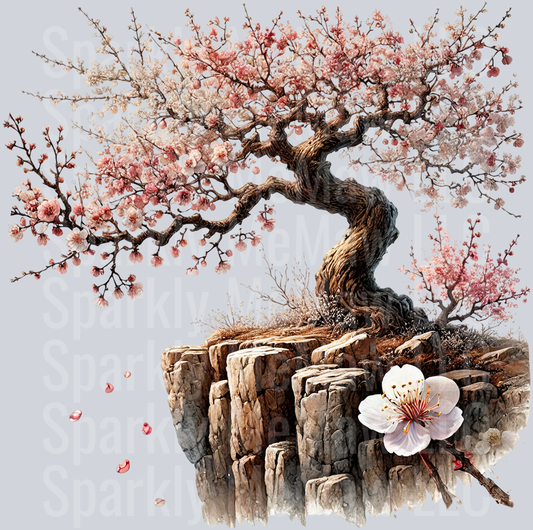 23 Cherry Blossoms set 2 UV DTF Clip Art Decal