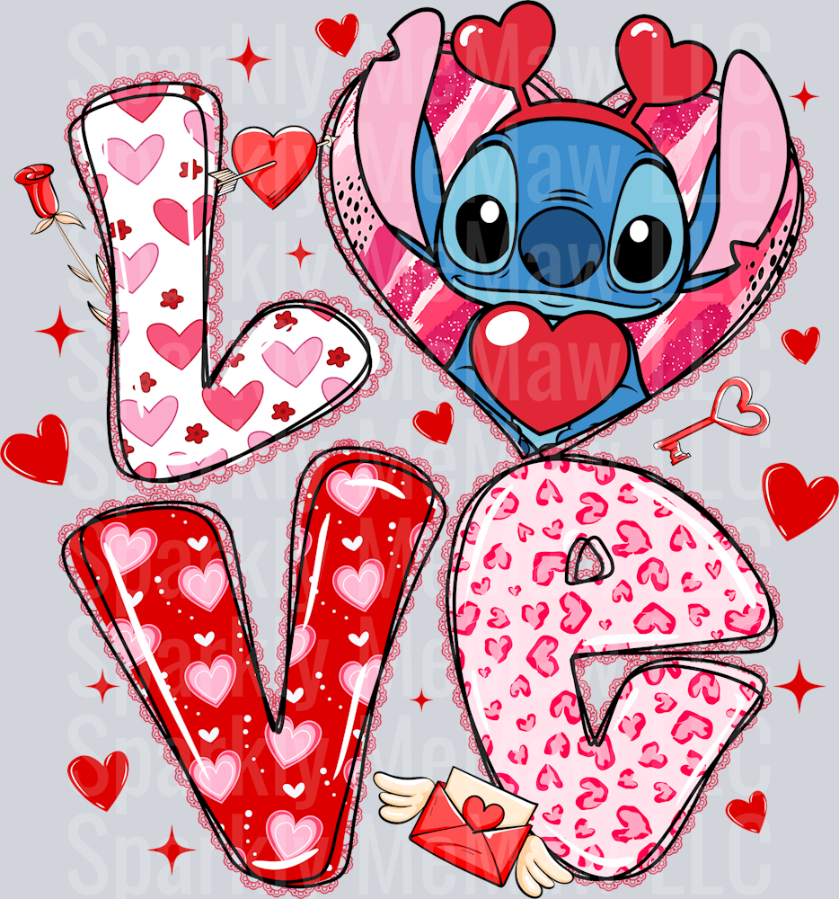 Valentine UV DTF Decal 33