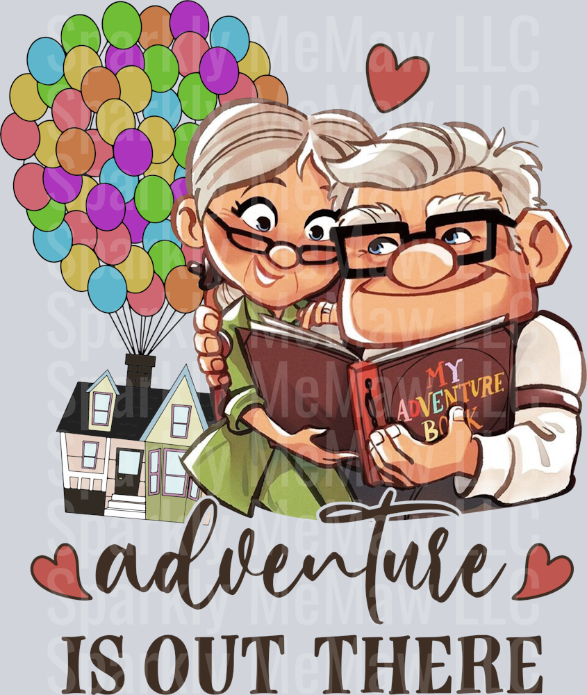 Adventure Is Out There UV DTF Decal
