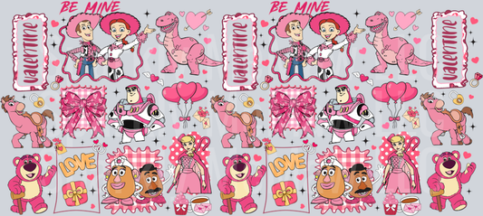Valentine 16 oz UV DTF Wrap 53