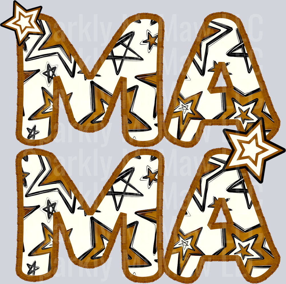 Mama 3 DTF Transfer (fabrics)