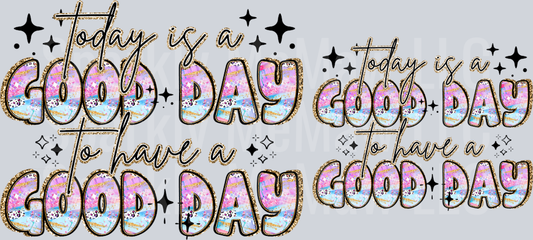 Today is a good Day UV DTF Decal Set 5 inch and 4 inch