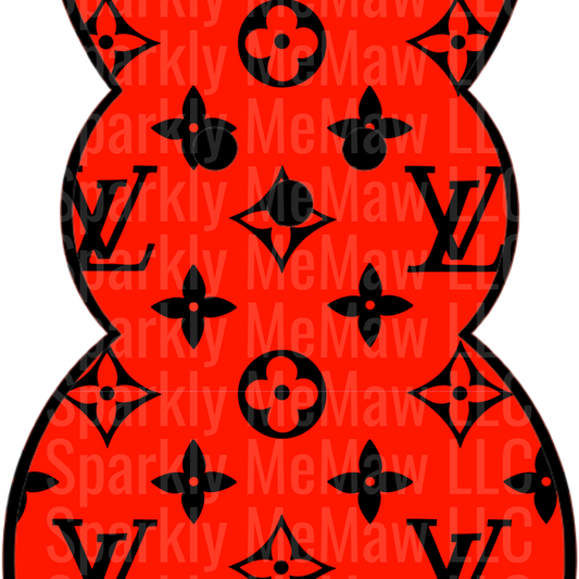 bunny 9 Clip art UV DTF Decal