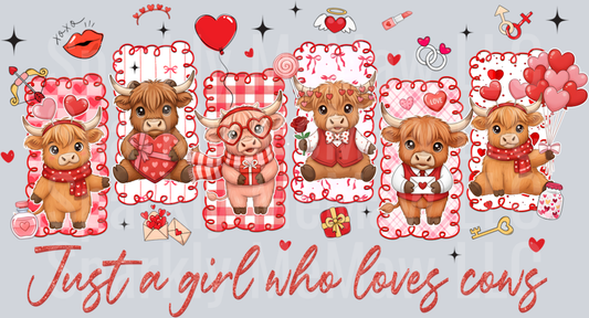 Valentine 16 oz UV DTF Wrap 66