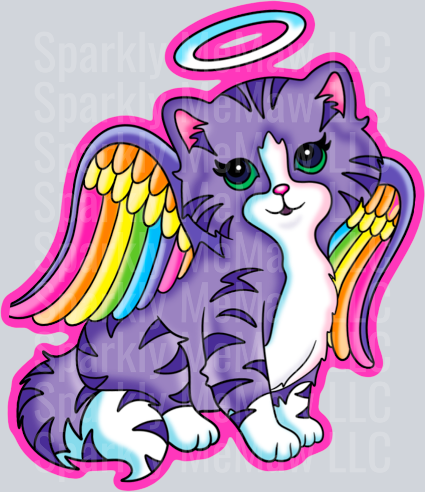 LF Vintage Cat UV DTF Decal