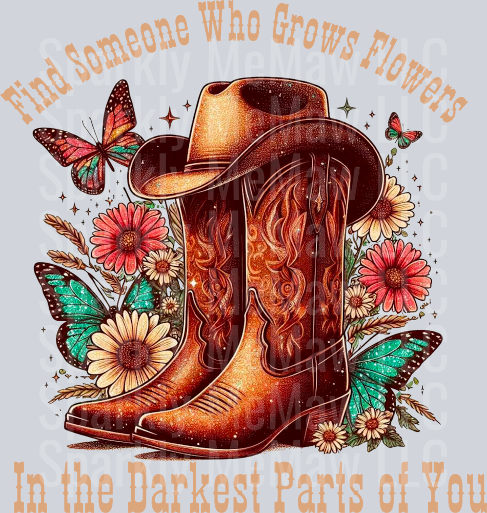 Darkest parts of you 2 UV DTF Decal