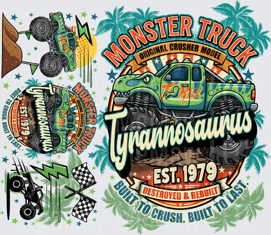 T-Rex truck Wrap Set 10 inches