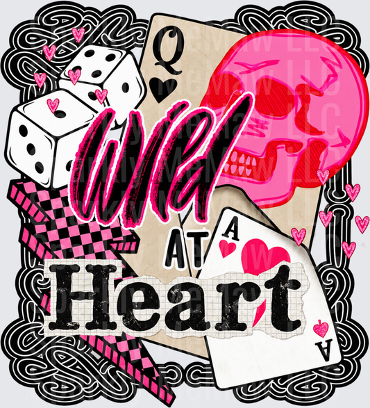 Wild at Heart UV DTF Decal