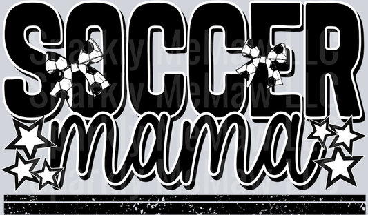 Soccer Mama a UV DTF Decal