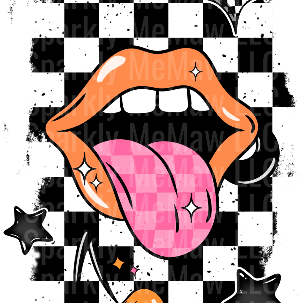 Tounge UV DTF Decal