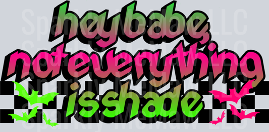 hey babe UV DTF Decal