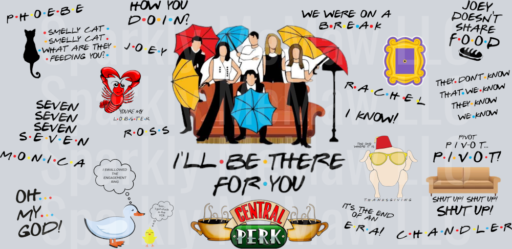 friendstransparentPNGwithnames