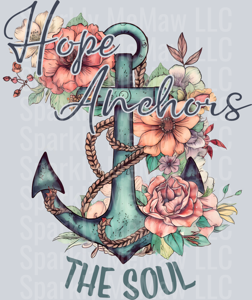 Anchor Placement UV DTF Decal